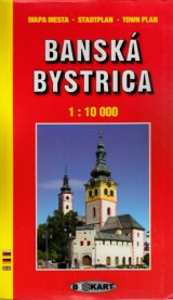: Banská Bystrica 1:10 000 mapa mesta