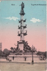 Wien postcard: Wien Tagetthoff Monument