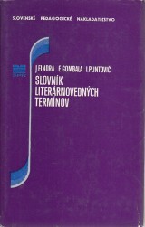 Findra J.,Gombala E.,Plintovič I.: Slovník literárnovedných termínov