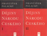 Palacký František: Dějiny národu českého 1.-5.zv.