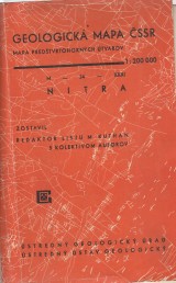 Kuthán Miroslav a kol.: Geologická mapa ČSSR M-34-XXXI. Nitra 1: 200 000
