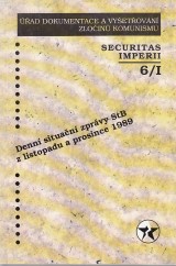 : Securitas Imperii 6./I. Sborník k problematice bezpečnostních služeb
