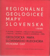 : Geologická mapa Slovenského rudohoria východná časť 1:50 000