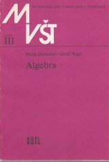 Demlová Marie, Nagy Jozef: Algebra