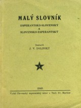 Dolinský J. V. zost.: Malý slovník esperanto slovenský a slovensko esperantský