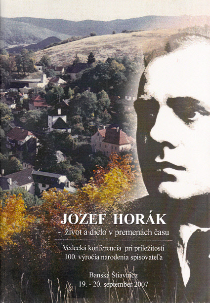 Jozef Horák život a dielo v premenách času - book_108342_thumb